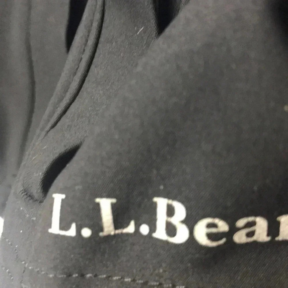 LL BEAN WINDSTOPPER WOMENS SIZE LARGE BLACK JACKET - Picture 5 of 12